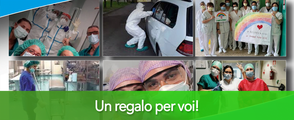 Un regalo per Voi! Settimana Gratuita per il Personale Sanitario Un regalo per Voi! Settimana Gratuita per il Personale Sanitario