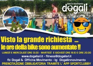 Scopri di più sull'articolo Acquabike – Nuovi orari!
