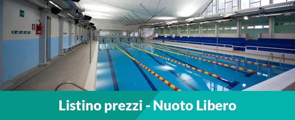 Scopri di più sull'articolo Listino prezzi – Nuoto Libero