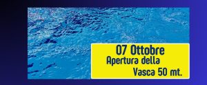 Scopri di più sull'articolo Apertura vasca 50 mt.